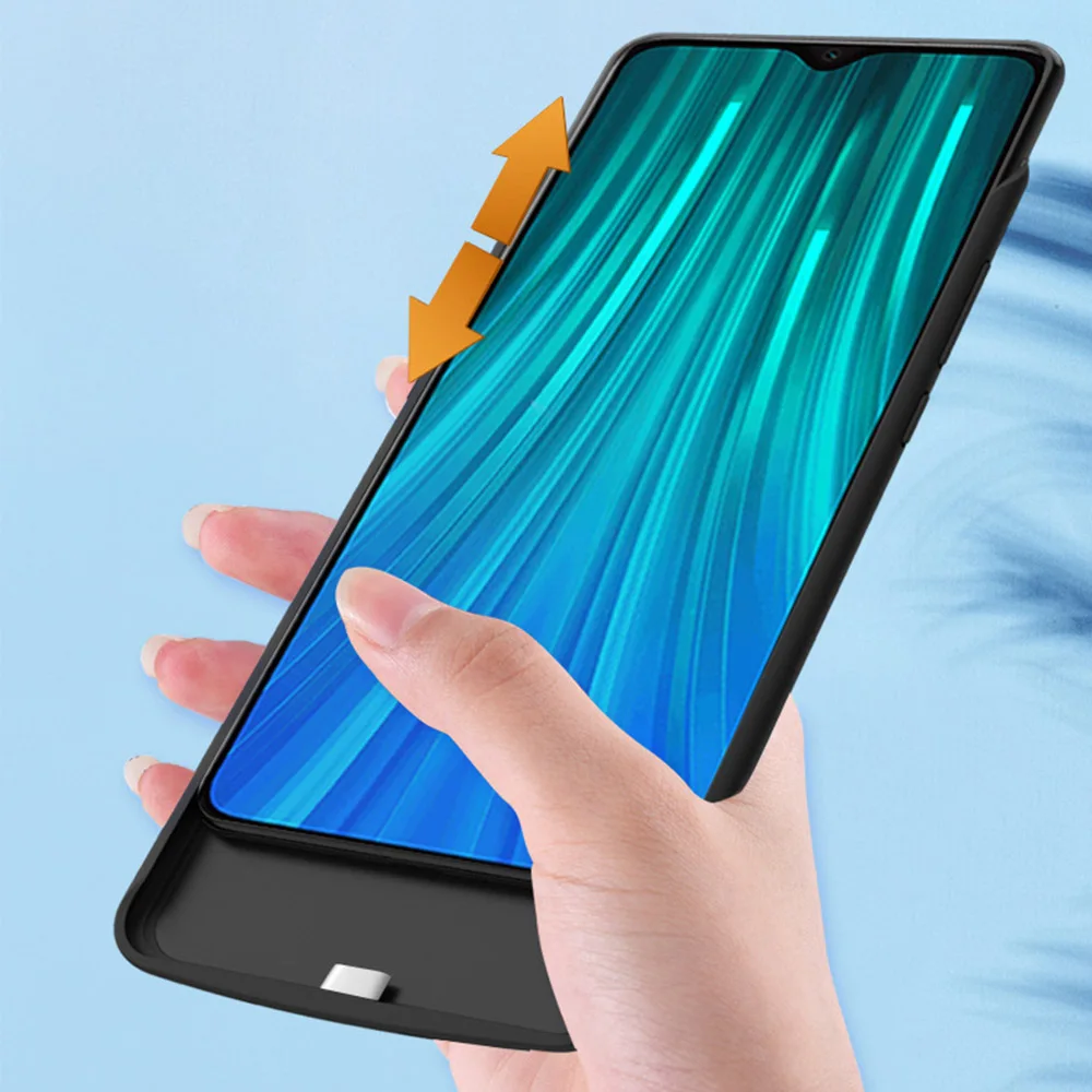 Для Xiaomi Redmi Note 8 Note 8 Pro Чехол для аккумулятора 6500 мАч зарядное устройство чехол для смартфона внешний аккумулятор для Redmi Note 8 Pro Чехол для питания s