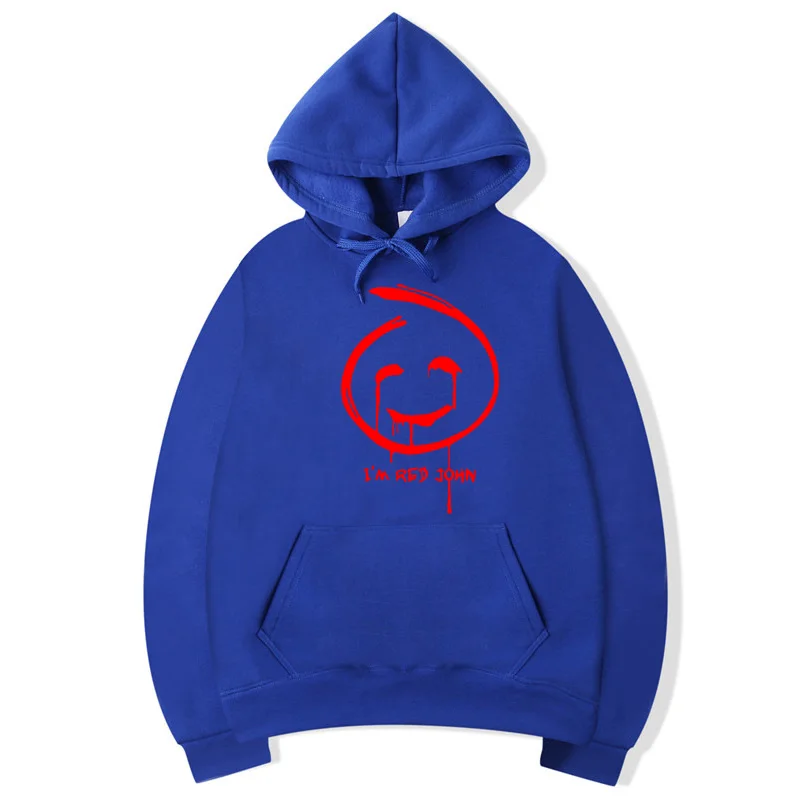 Красная толстовка Vsenfo с изображением Джона менталиста забавный графический