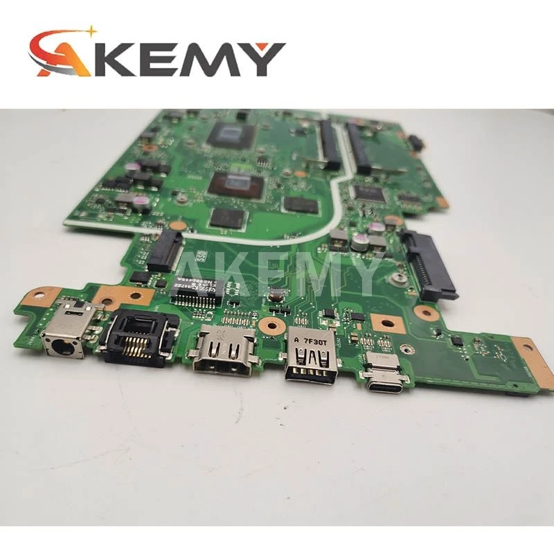 Günstig Akemy X705UN Mainboard Für Asus Vivobook 17 X705UN X705UD X705UDR X705U Laptop Motherboard Test 2GB-GPU I7-7500U CPU