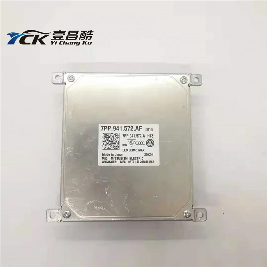 YCK оригинальная б/у 7PP941572AF 8S0907397C B011721-A B011765-A фар Светодиодный драйвер Управление блок 7PP.941.572.AF для Audi A3 Q2 VW