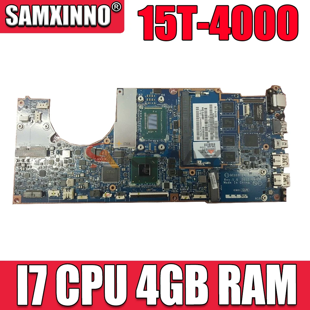 

Материнская плата 700814-501 700814-601 700814-001 для ноутбука HP Spectre XT Touchsmart 15T-4000 с процессором I7, быстрая память 4 Гб, DDR3