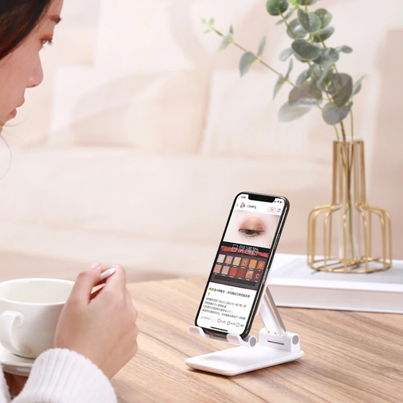 

Telescopic Cell Phone Stand Desktop Folding Bracket Tablet Bracket Desktop Mobile Phone Holder For Cell Photo Tablet