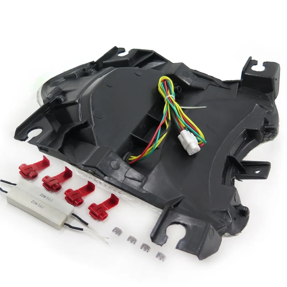 Тормозной встроенными поворотными сигналами светодиодный фонарь светильник для