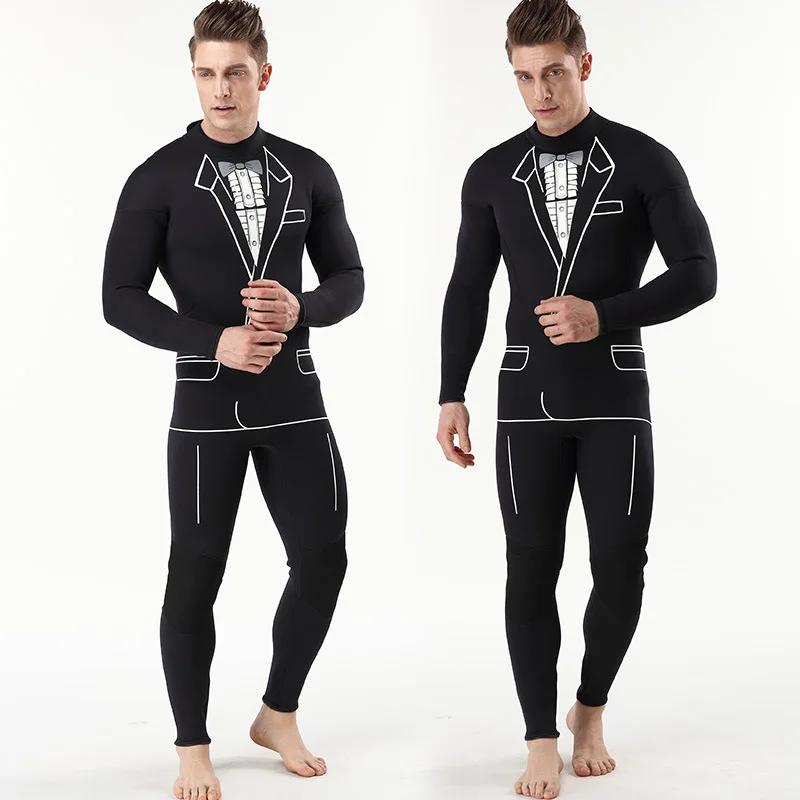 Гидрокостюм мужской для серфинга и дайвинга 3 мм жилет купальный костюм одежда