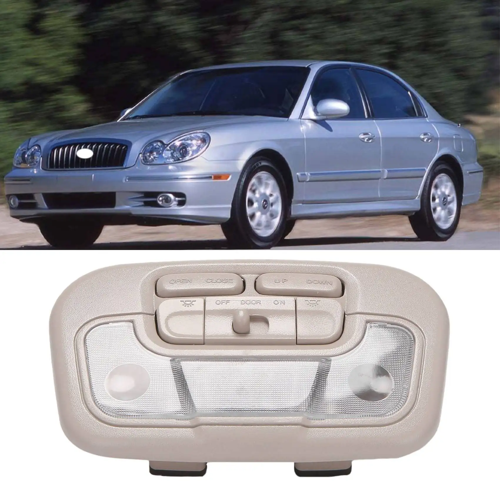 

Car Front Interior Dome Light Reading Ceiling Lamp for Hyundai SONATA 2002 9282038000