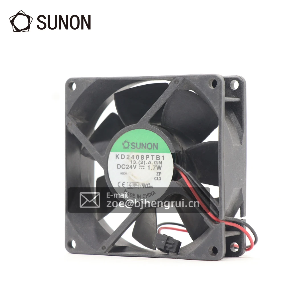 SUNON KD2408PTB1 встроенный осевой Складной вентилятор двойной шариковый 2 9 Вт