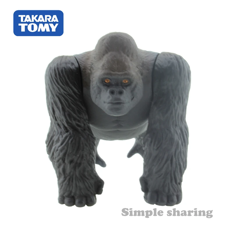 Takara Tomy Tomica Ania приключения животных Горилла As 09 литые пластмассовые игрушки для