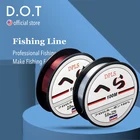 D.O.T 100 м, многонитевая рыболовная леска, плетеная рыболовная леска
