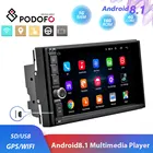 Автомобильная Мультимедийная система Podofo, универсальная стерео-система на Android 8,1, с 7 