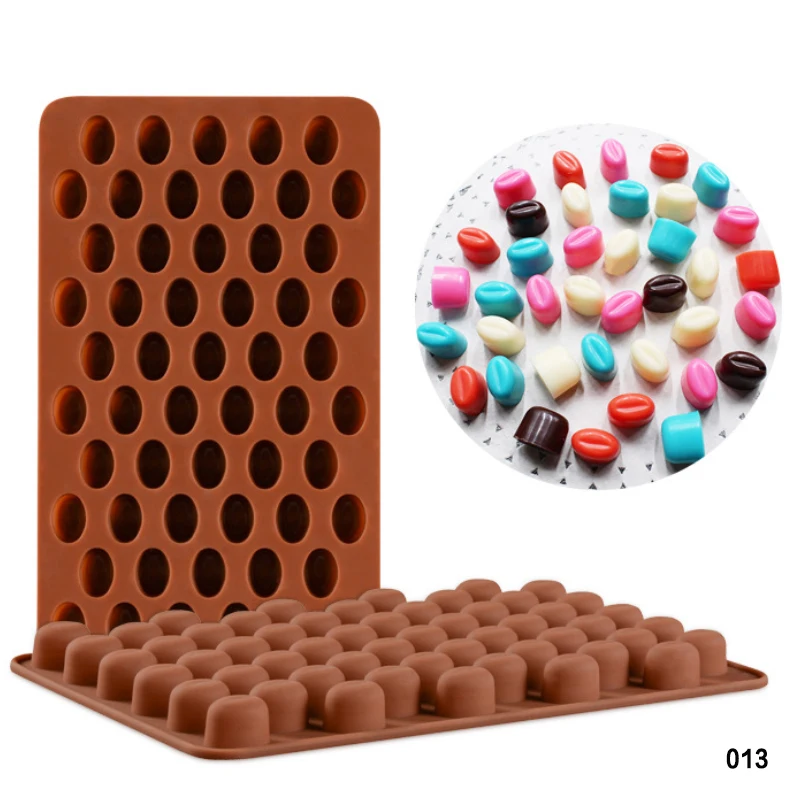 В форме сердца розы формы шоколада помадки силиконовой 18 Еда Класс силиконовый