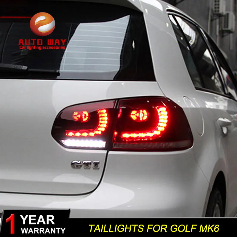 Автостайлинг тюнинг автомобильные задние фонари для VW Golf 6 Golf6 MK6 R20 светодиодные