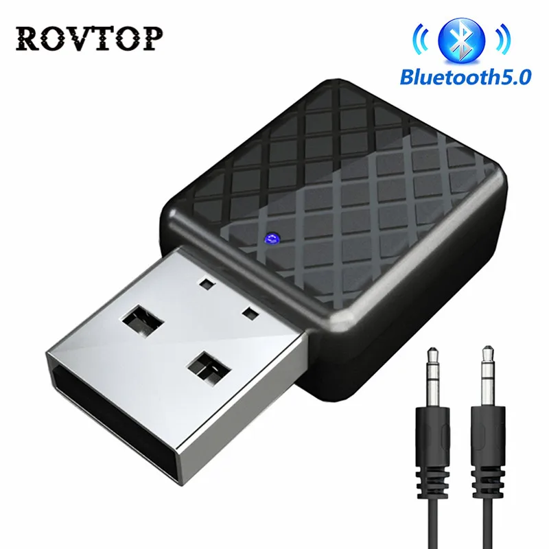 2 в 1 Bluetooth 5 0 беспроводной адаптер приемник передатчика 3 мм стерео аудио