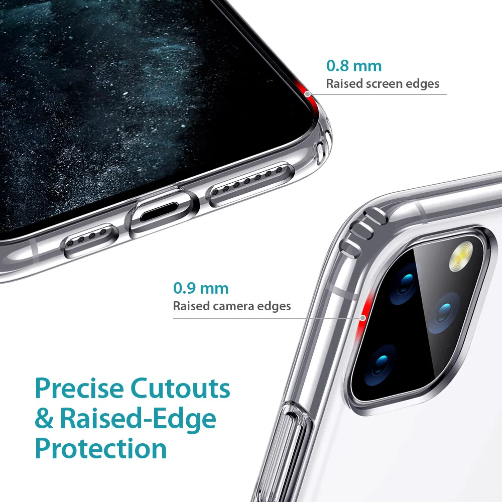 Чехол ESR для iPhone 11 /11 Pro Max металлическая подставка + мягкий бампер из ТПУ задняя