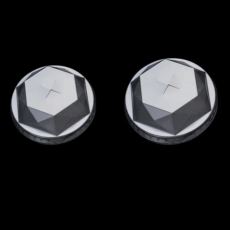 Taza de caf&eacute; desechable transparente, vaso de pl&aacute;stico con tapa, para zumo, t&eacute;, fiesta, recuerdo de cumplea&ntilde;os, 400ml/500ml/600ml, 50 Uds.-1