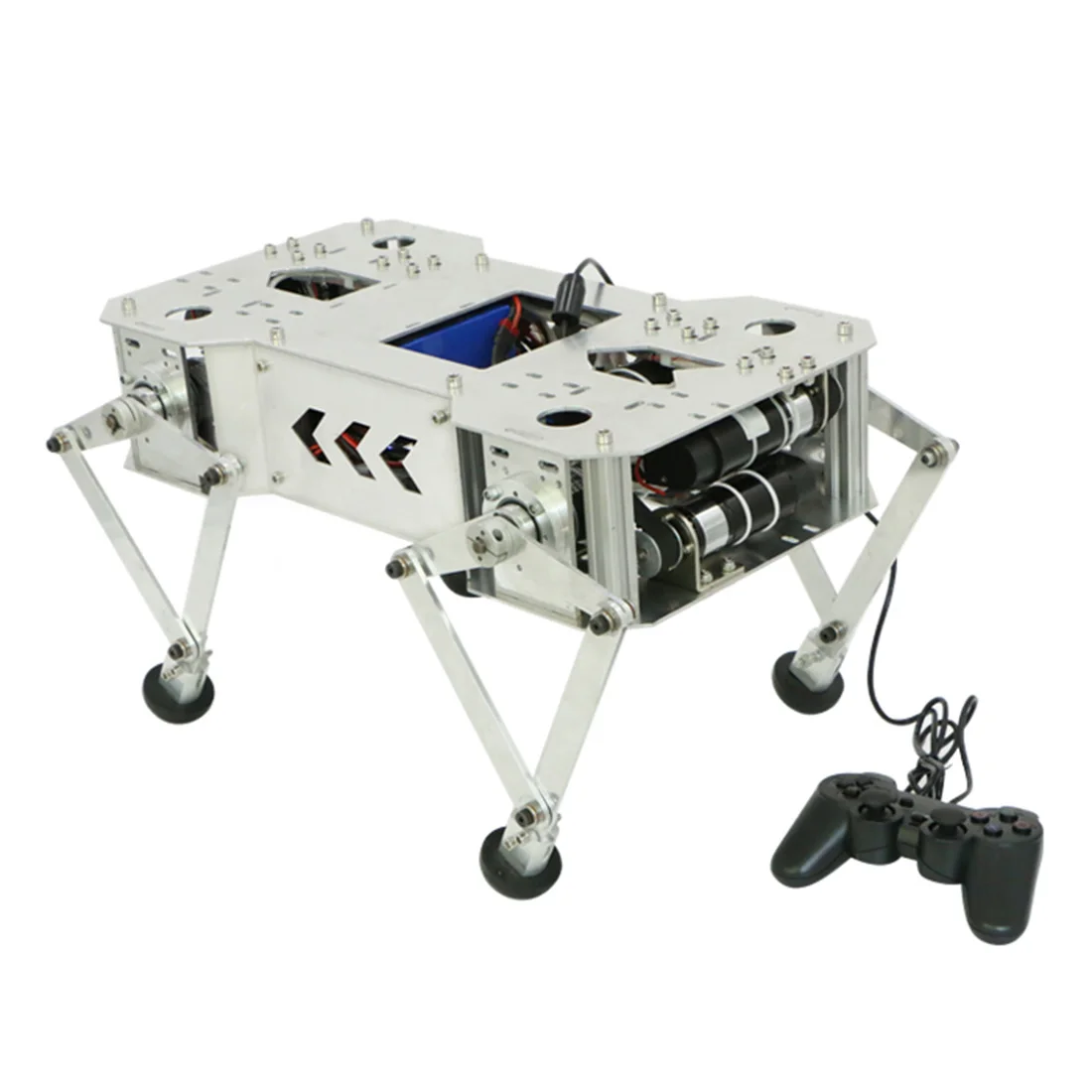 Программируемая металлическая Механическая Собака бионический четырехконечный