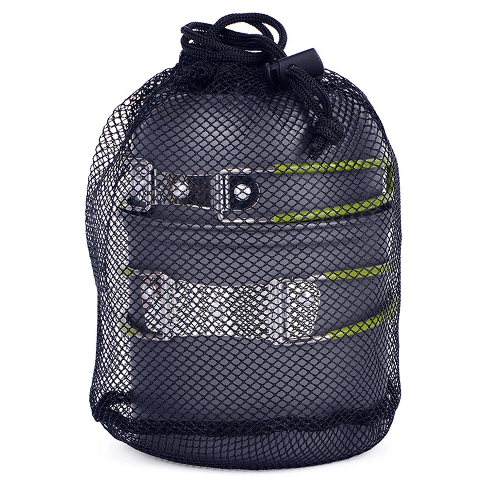 Портативный набор посуды для кемпинга приготовления пищи путешествий пикника