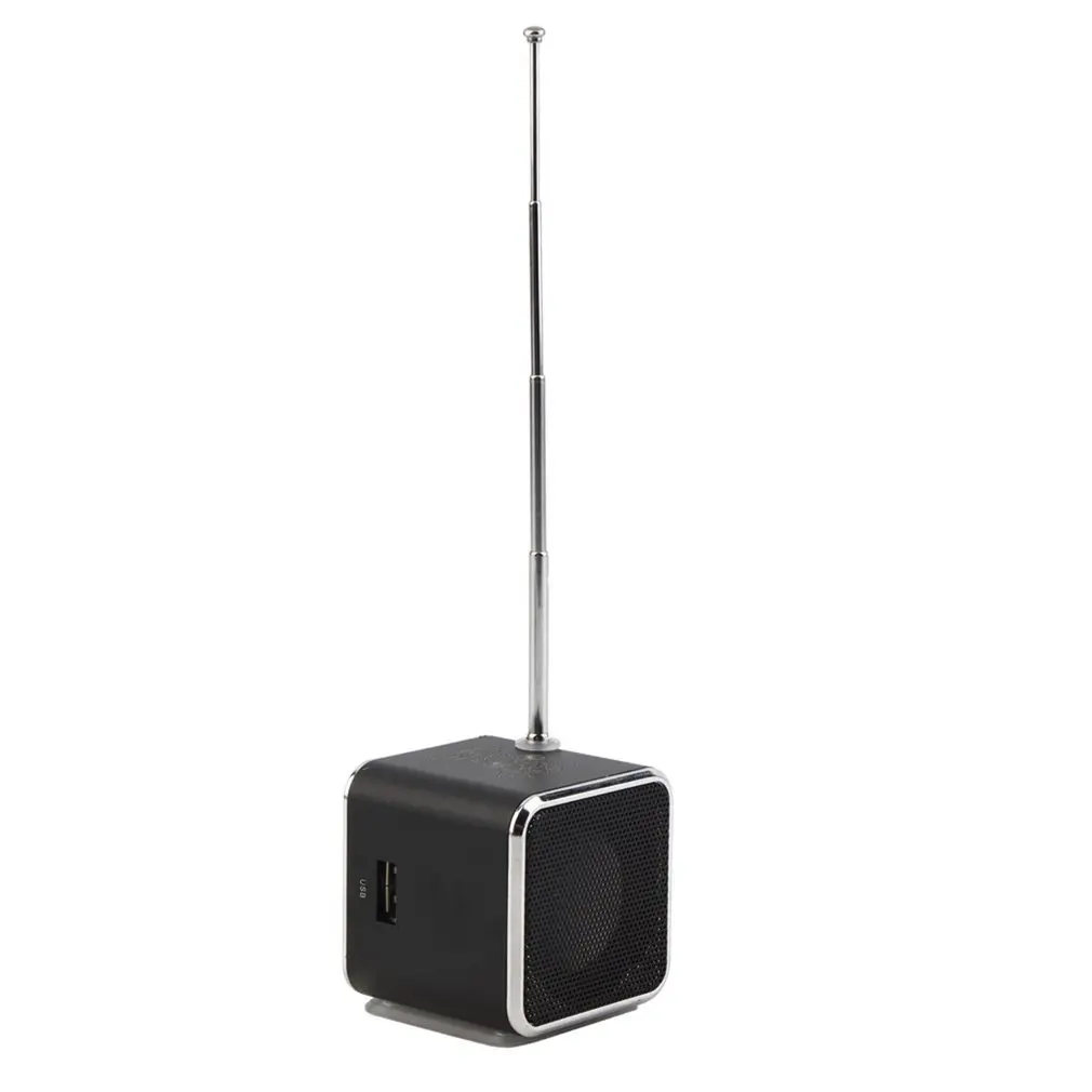 Портативный мини-динамик из алюминиевого сплава портативный цифровой ЖК-звук TF