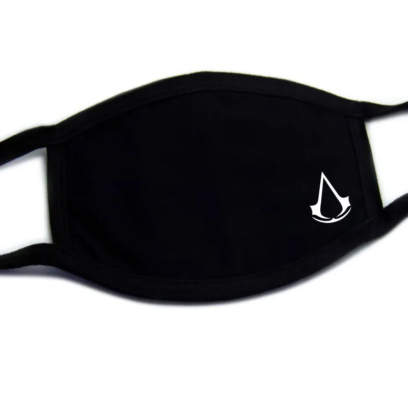 Assassin's Creed mask night lighting men's and women's autumn and winter animation game Tide cotton