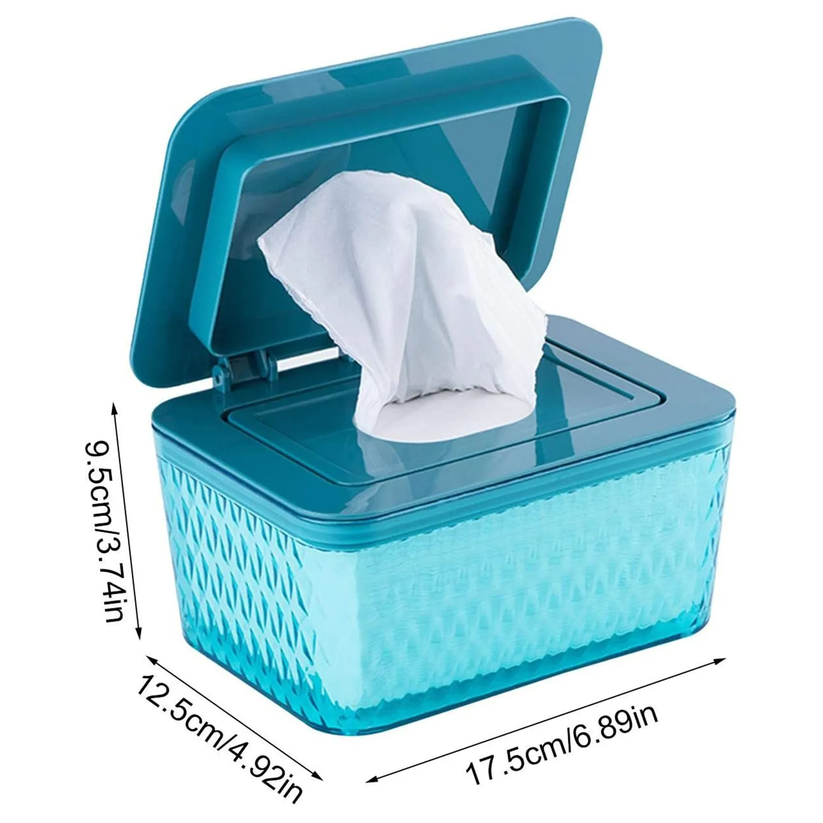 

Tissue Box Wet Wipes Dispenser Holder Dry Wet Tissue Paper Case Box Wipes Napkin Storage Box Holder Container