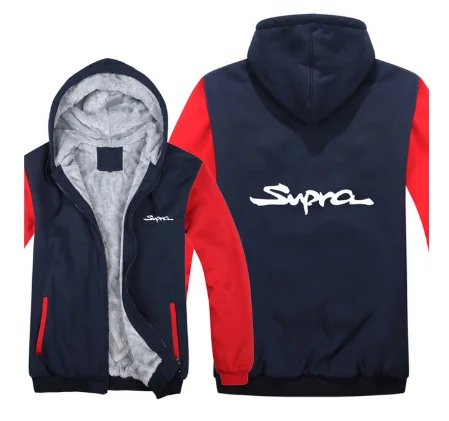 

For Toyota Supra Hoodies Thicken Jacket Wool Liner Fleece Pullover Man Coat Sweatshirts Coat m
