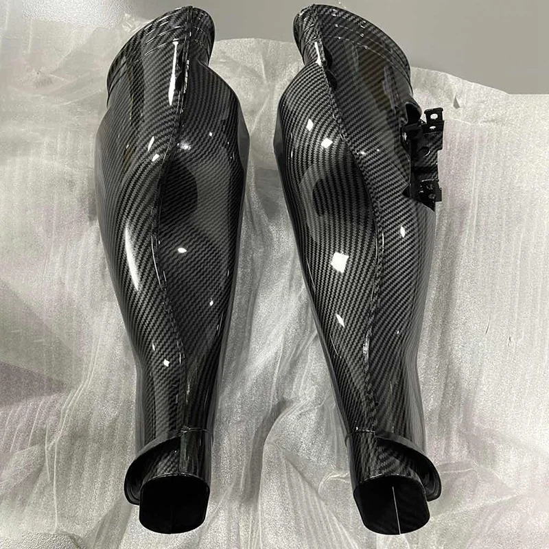 

For GSXR GSXR600 GSXR750 2004-2005 Motorcycle Air Intake Tube Duct Cover Carbon