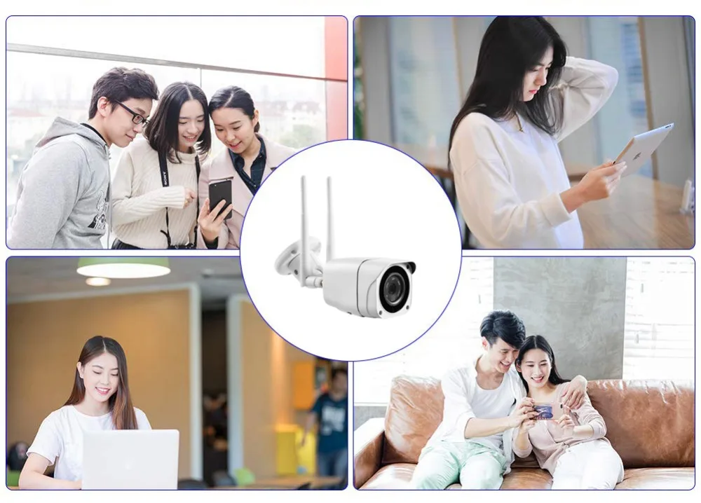 4G 1080P Wifi IP камера 3g SIM карта наружная беспроводная камера видеонаблюдения CCTV цилиндрическая Мини HD Водонепроницаемая P2P SD карта