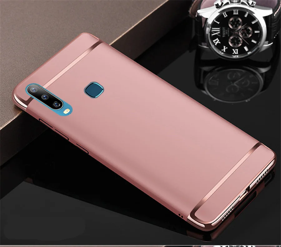 ДЛЯ vivo Y17 Y3 чехол роскошный классический дизайн пленка Поликарбонат твердый