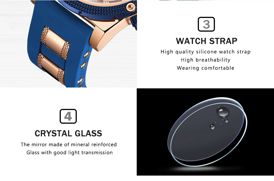 MINI FOCUS quartzhorloge voor heren Waterdicht_voghion.com