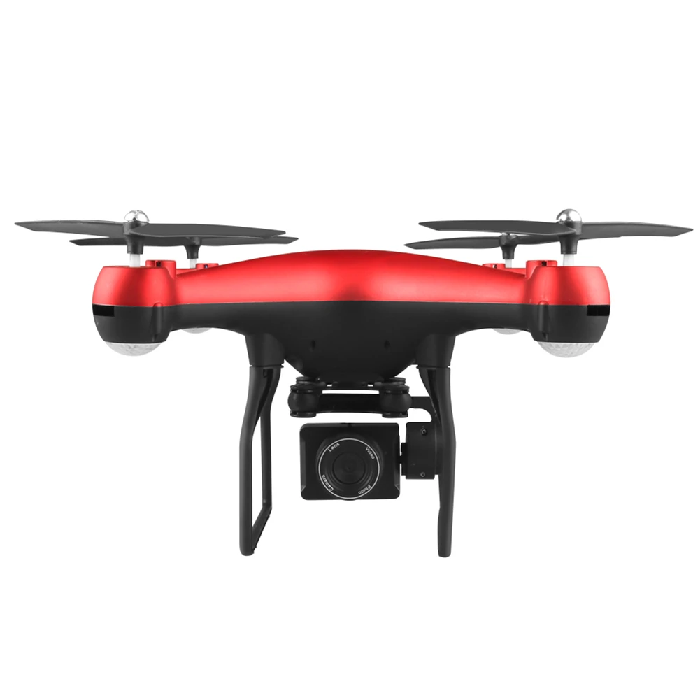 Red 4K F68 трек полета Дрон Безголовый режим ABS игрушки в реальном времени стабильный Летающий HD камера Вертолет Оптический поток RC Квадрокоптер подарок - Цвет: Red 4K
