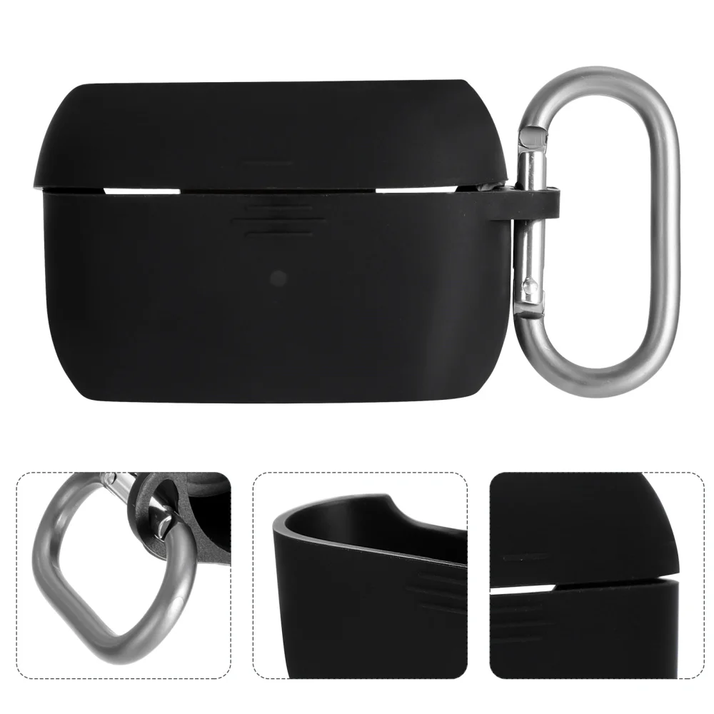 

Wireless Earphone Box With Hook Compatible With 85t Silicone Headphone Cover
