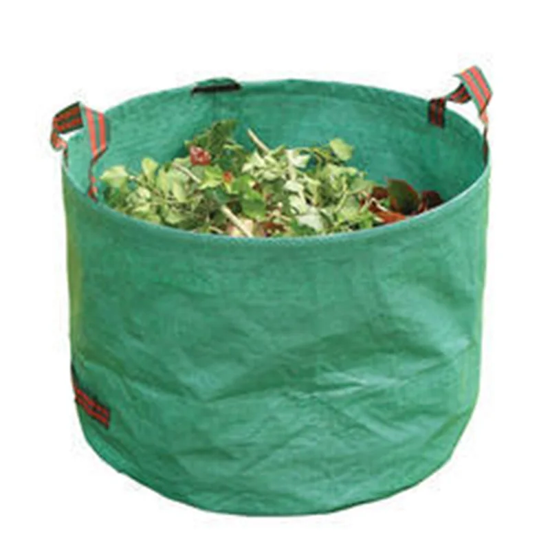 

Outdoor Garden Garden Fallen Leaves Cleaning Buggy Bag Garden Organizing Folders Thick and Portable Storage Bag Yard Waste Bins