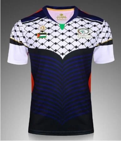 

Palestino Training Suit Survetement Black Shirt Maillot De Foot Palestine Futbol Camisa Tracksuit T-shirts
