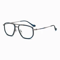 new tr90 anti blue light spectacle frames mens simple retro eyeglasses womens fashionable myopia eyewears metal mirror legs