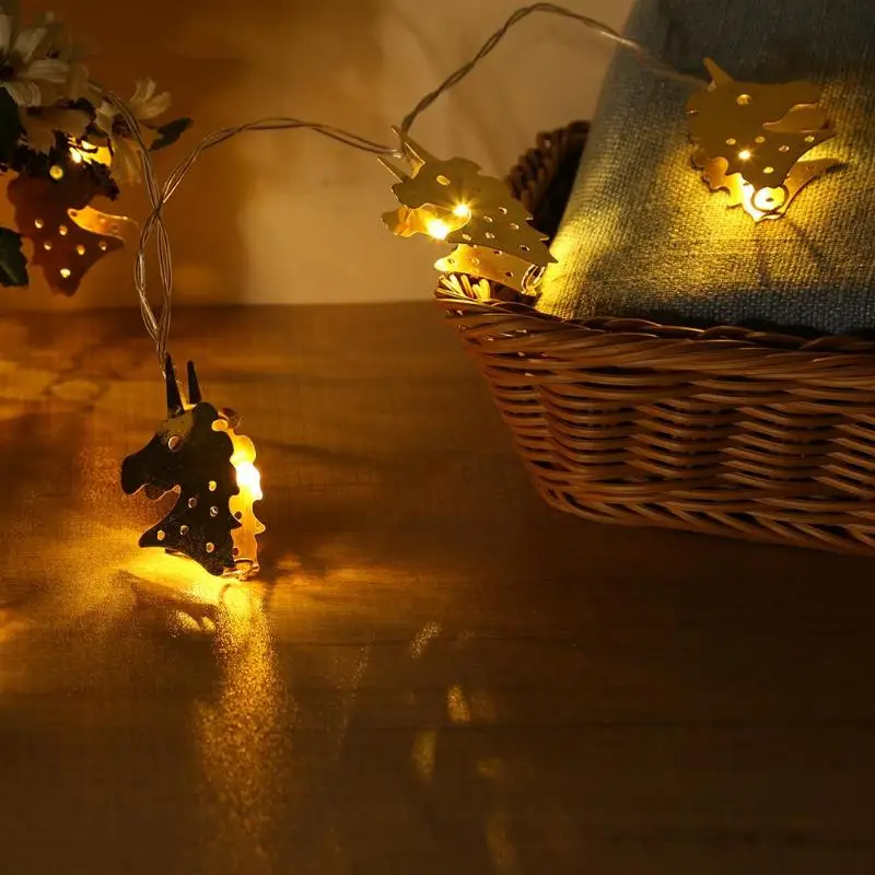 10 светодиодный лист ананаса шар гирлянда Рождественская Свадебная вечеринка