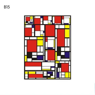 Стеклянная пленка на окна в европейском стиле размер заказ Прямая поставка
