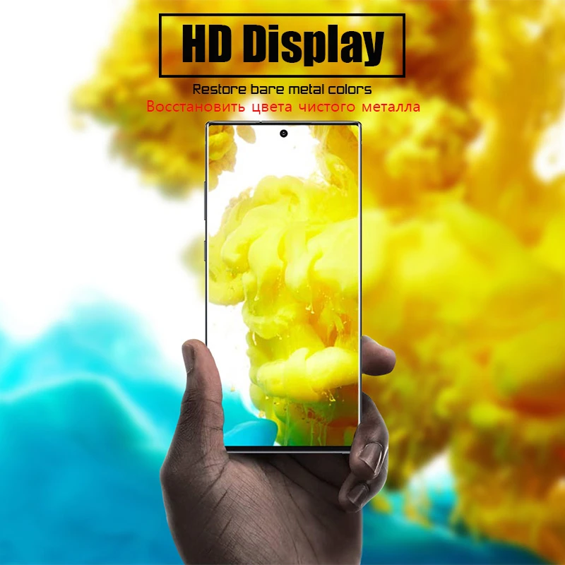 2-1 шт. закаленное стекло для Samsung Galaxy S10 Plus S9 S8 защита экрана S20 S10e S 9 8 10 e Note 20 Ultra |