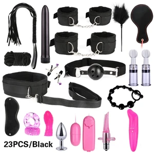 Женские и мужские секс наручники, зажимы для сосков, кнут рот кляп, секс маска, Анальная пробка, набор для связывания, сексуальное белье, игрушки для взрослых