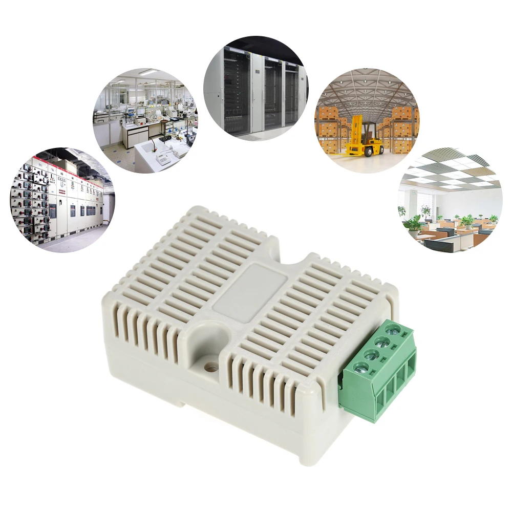 RS485 Temperature Humidity Transmitter Modbus-TRU Sensor Temperature-Humidity Sensors Monitoring | Инструменты