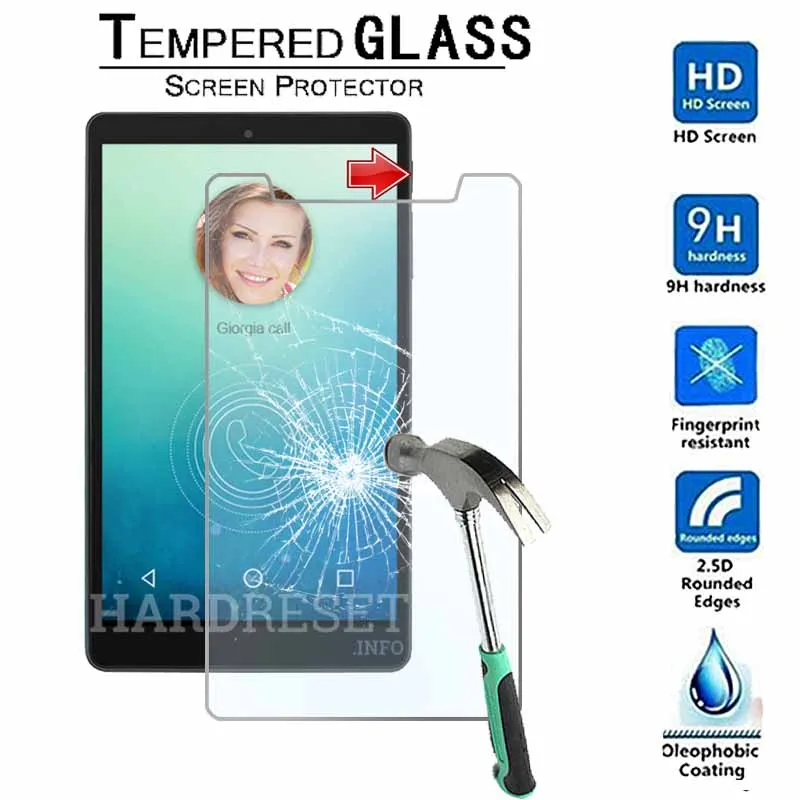 For Alcatel OneTouch PIXI 3 8.0&quot - 9H Ultra clear Premium Tablet Tempered Glass Screen Protector Film Guard Cover | Компьютеры и