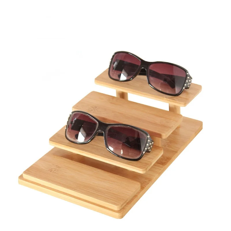 

Wooden Creative Props, Optical Ladder Type Glasses Display Props, Retro Decoration, Sunglasses Display Rack