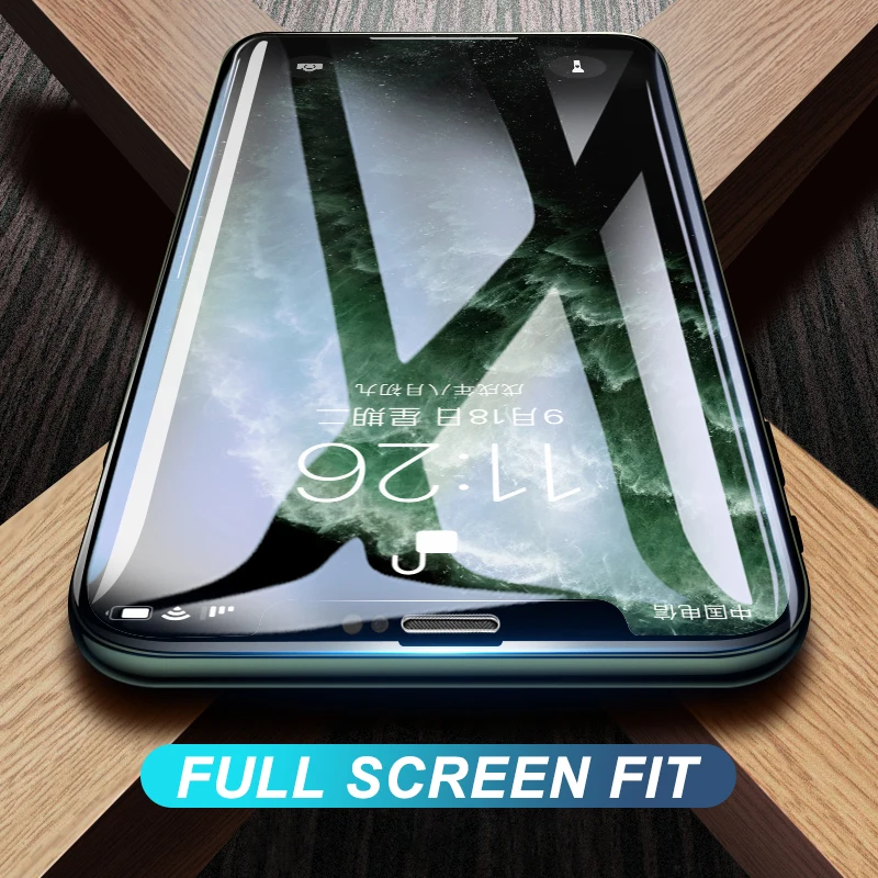 Закаленное стекло для защиты экрана смартфонов IPhone X XS XR Max 11 Pro Max|Защитные стёкла