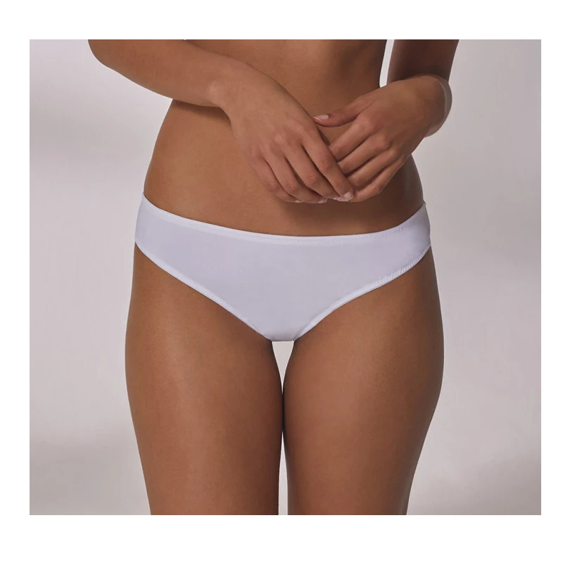 Женские органические хлопковые трусы женские Mid слипы с заниженной талией