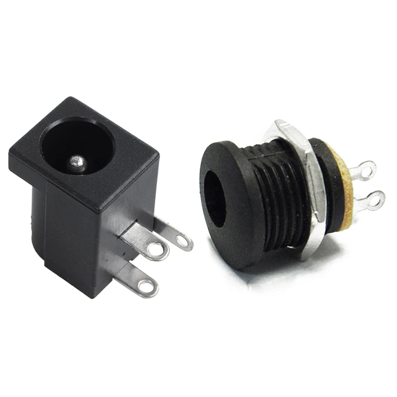 95 шт. DC Мощность комплектующие для розеток: 45 шт разъем 2 1 мм x 5 бочка-Тип печатного