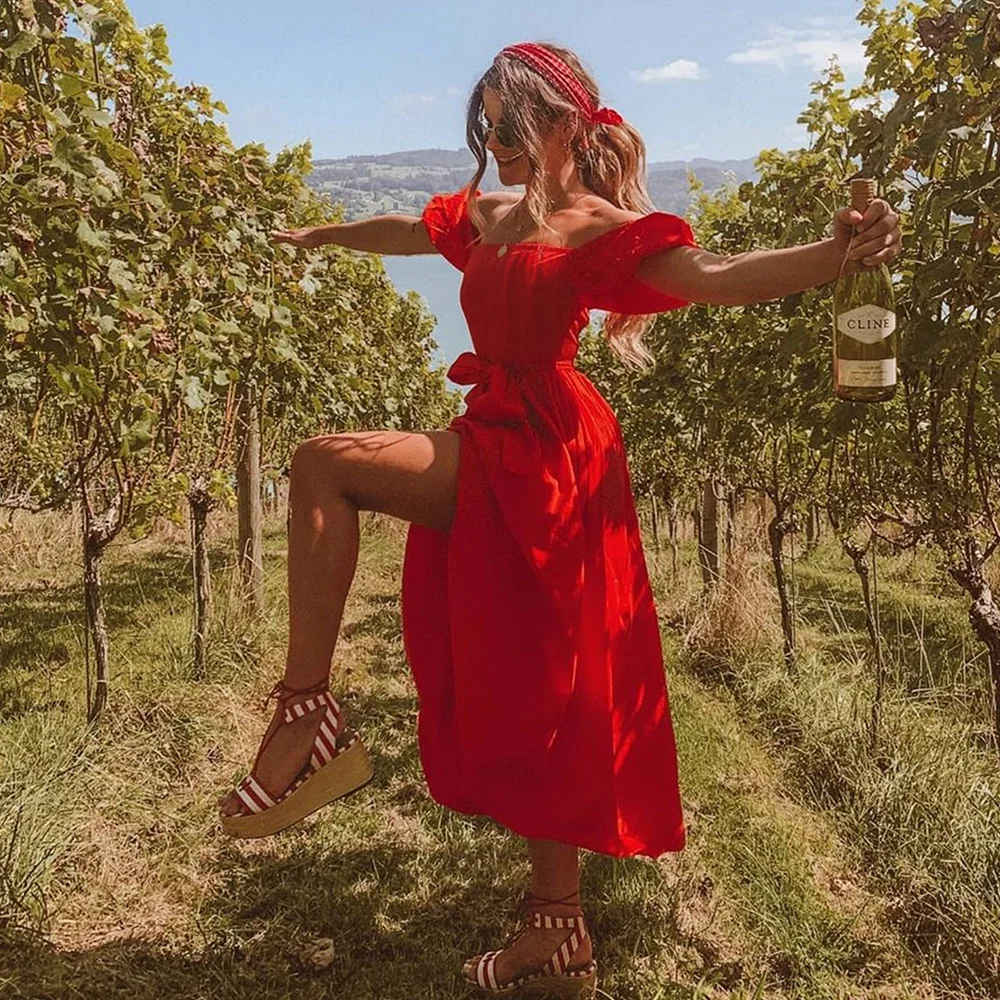 

Летнее платье, винтажное пикантное платье с рукавами-фонариками, Пляжное богемное бикини, накидка, Пляжное платье, саронг, пляжный купальни...