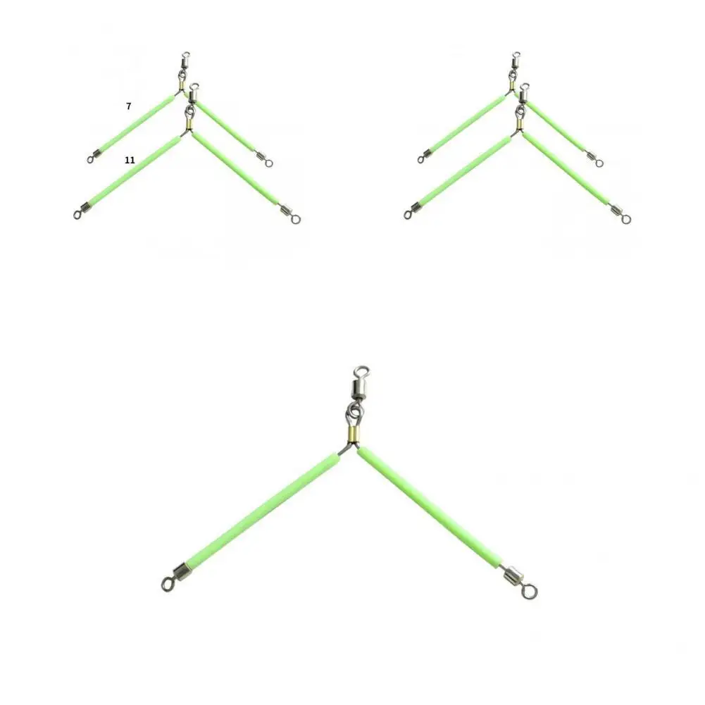 

Green Useful Practical Fishing Tube Connector Fishing Equipment Fishing Balance Connector Thicken for Outdoor