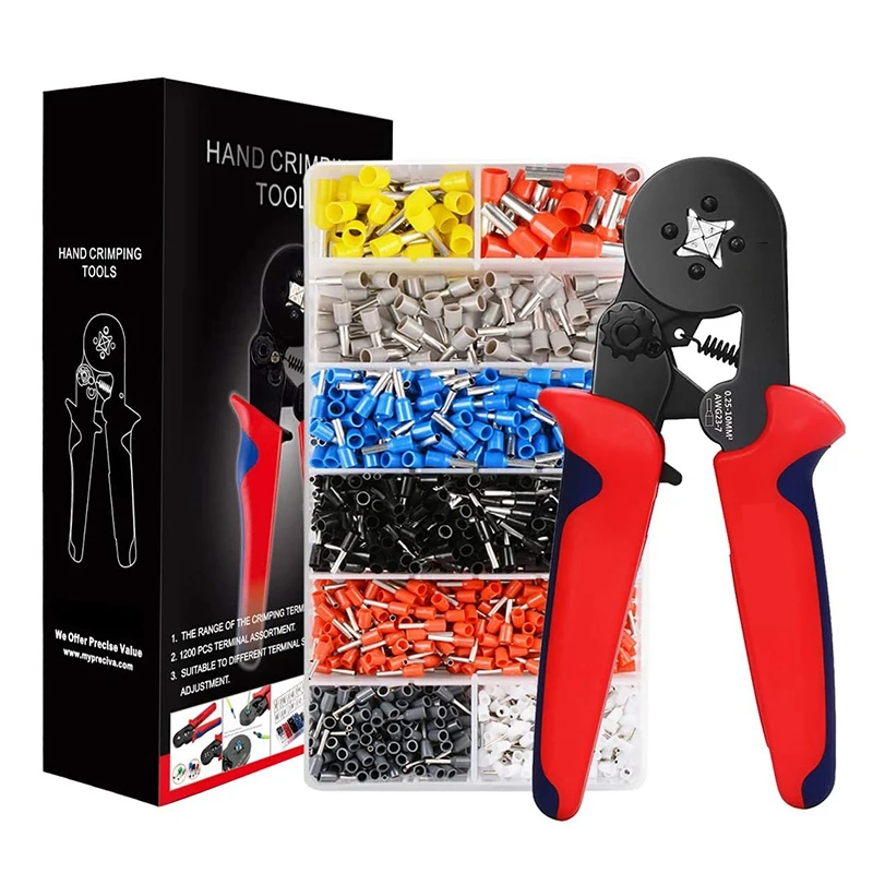 

Crimping Pliers Wire End Ferrule Set with Ferrule Tool Kit 1200