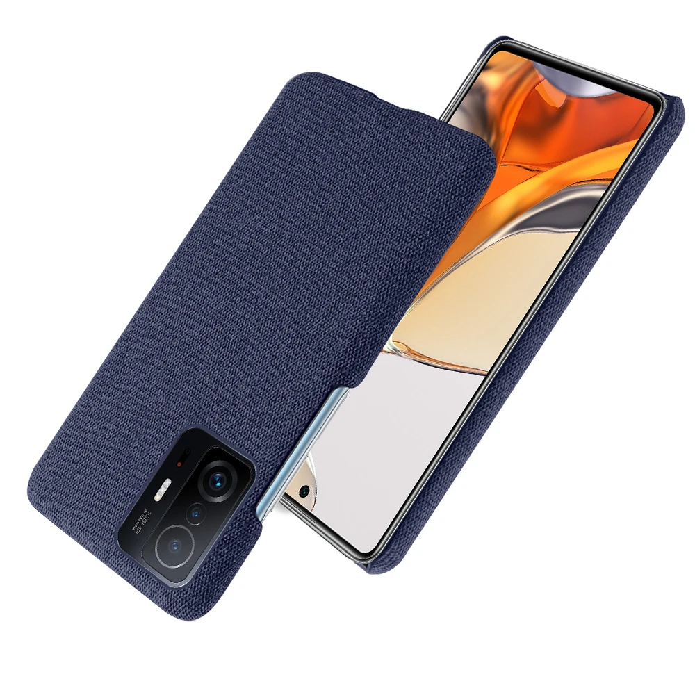 cloth leather case for xiaomi poco x3 gt nfc pro f3 m3 11t pro mix 4 mi 11 ultra lite 5g slim retro cloth hard soft phone cover free global shipping