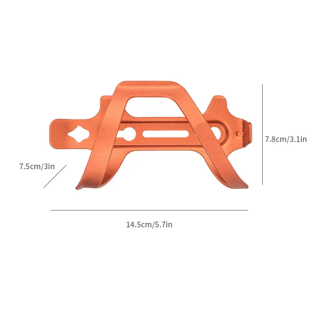 

1pcs Bicycle Water Bottle Cage Super Durable 3D Cycling MTB Aluminium Alloy Bike Kettle Support Stand Drink Cup Rack Bike Part