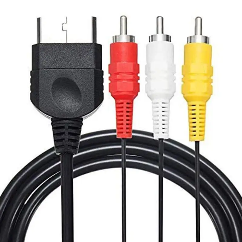 Совместимому с HDMI Мужской до 3 RCA аудио видео кабель AV компонента 1080P Горячая