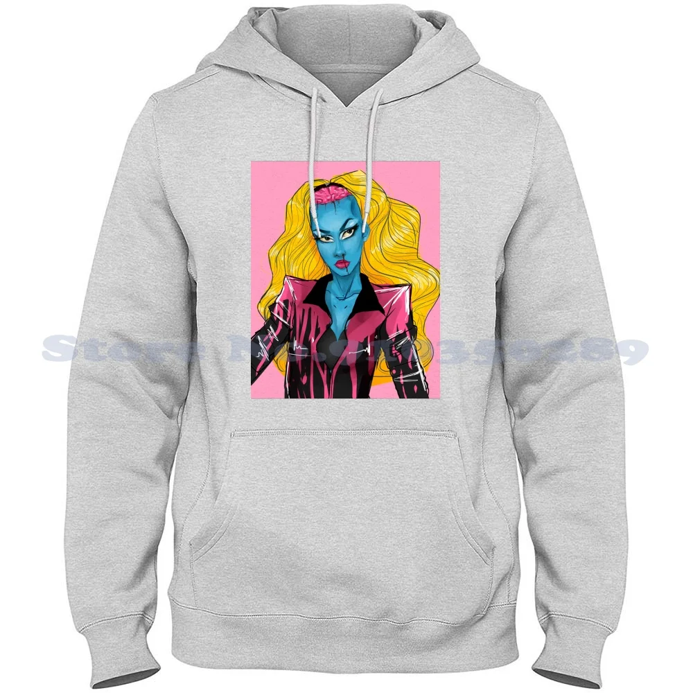 

Zombie - Vander Von Odd Hoodies Sweatshirt For Men Women Zombie Drag Queen Kawaii Brain Glamour Gl Ru Paul Ru Paul Drag Queen